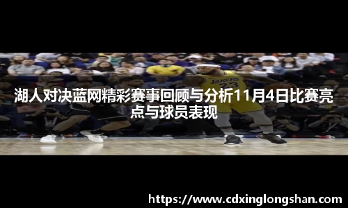 湖人对决蓝网精彩赛事回顾与分析11月4日比赛亮点与球员表现